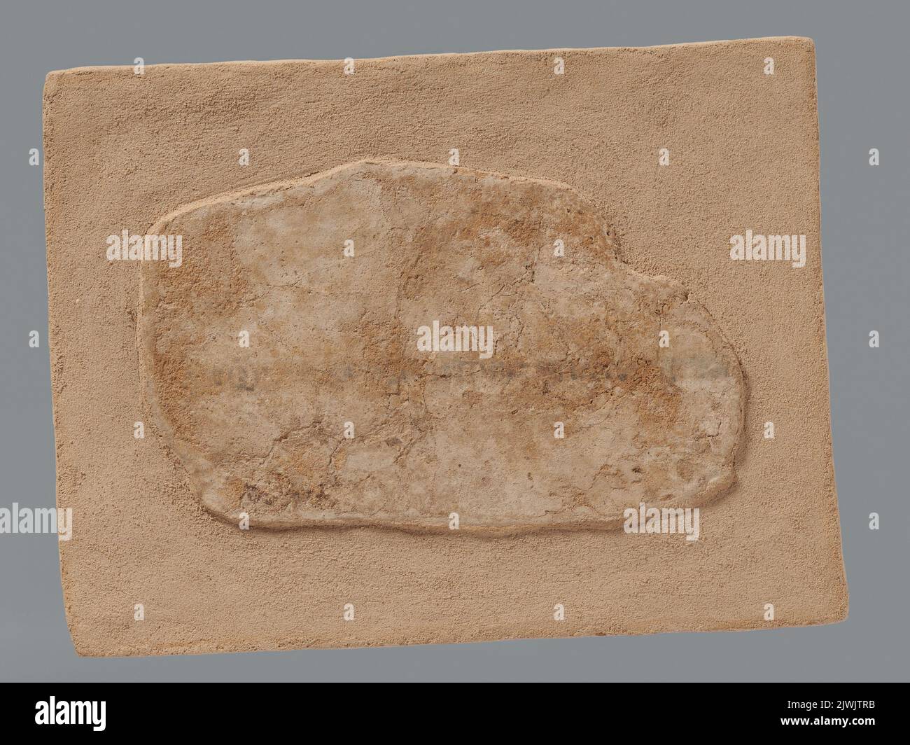 Frammento inskrypcji na tynku. Sconosciuto, autore Foto Stock