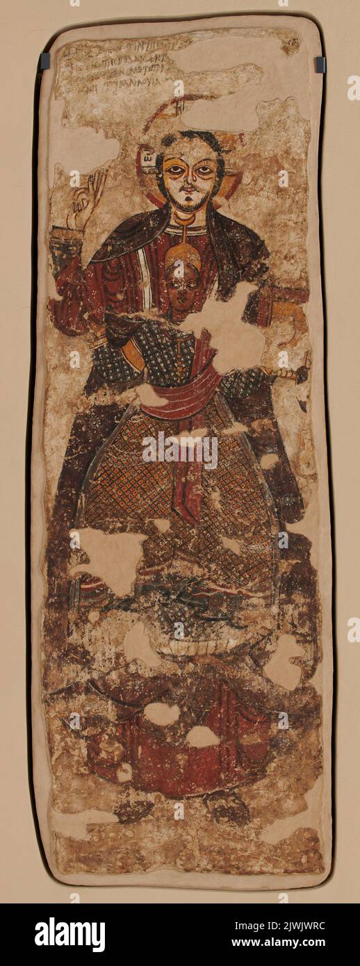 Un giovane righello nubiano protetto da Cristo. Sconosciuto, pittore Foto Stock