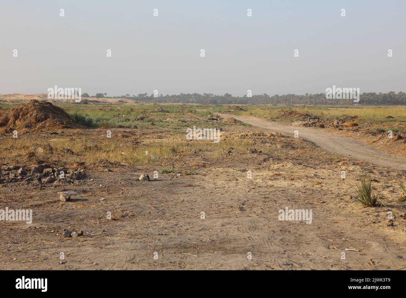 Zona di Dahshour Foto Stock