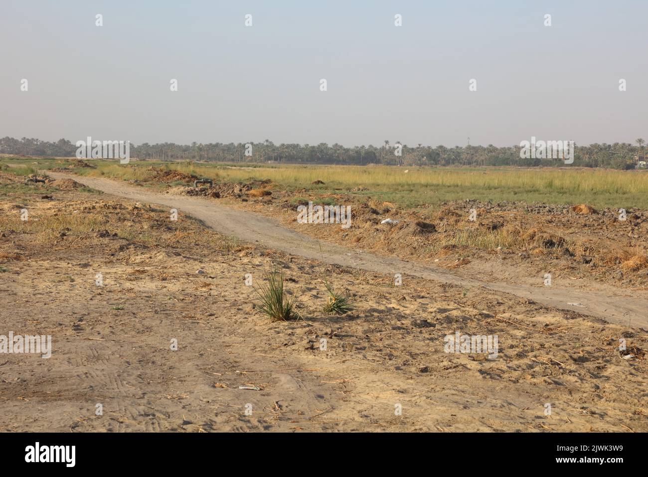 Zona di Dahshour Foto Stock