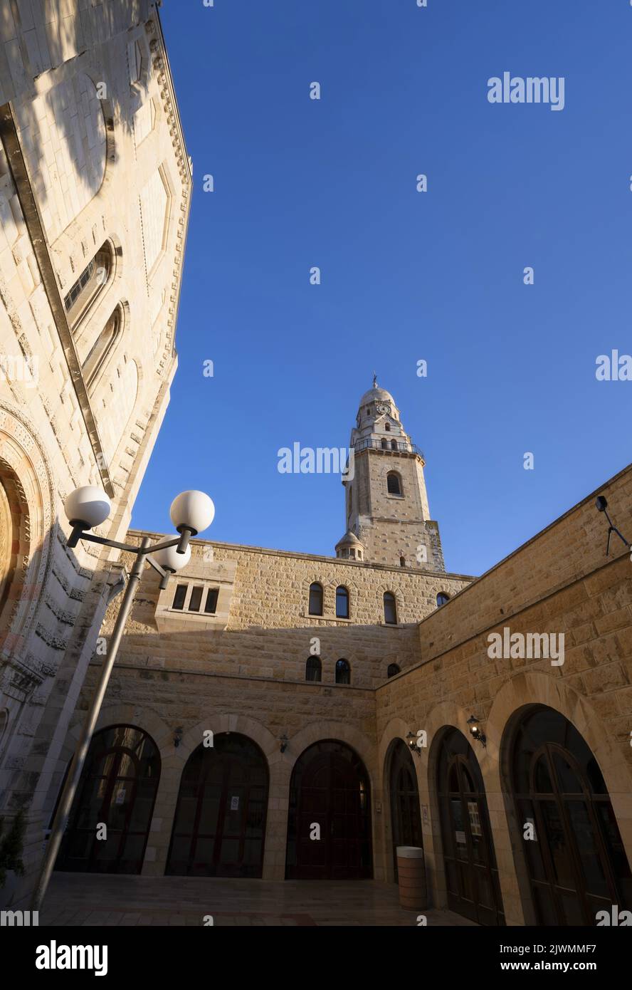 Abbazia della Dormizione di Gerusalemme Foto Stock