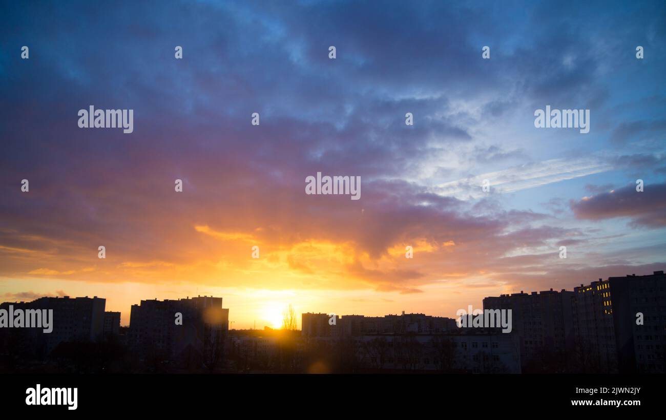 Mattina presto in estate Foto Stock