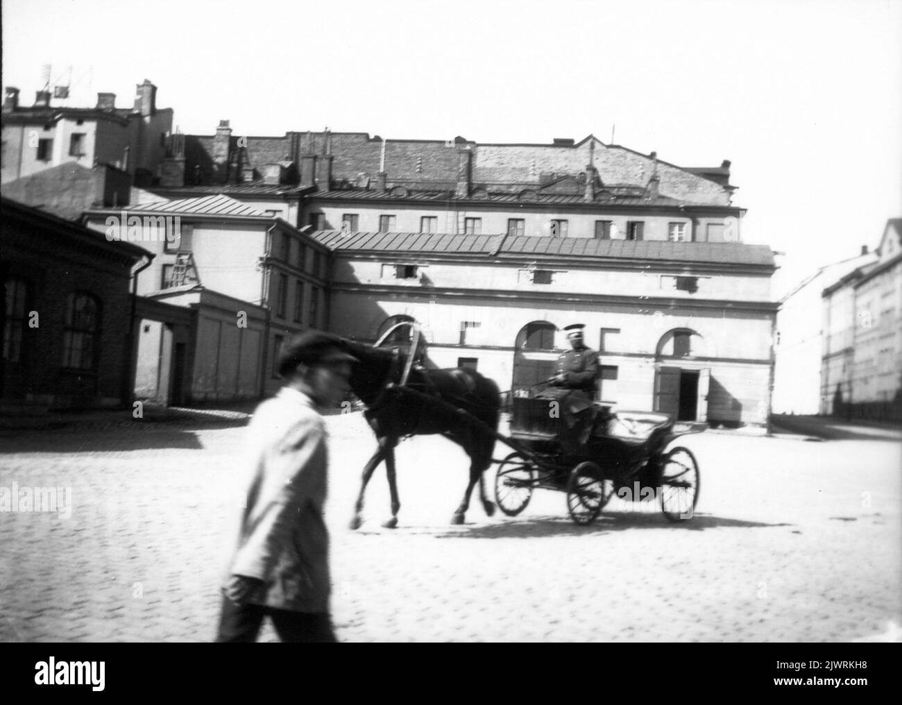 Motivo sconosciuto. Okänt motivo. Foto Stock