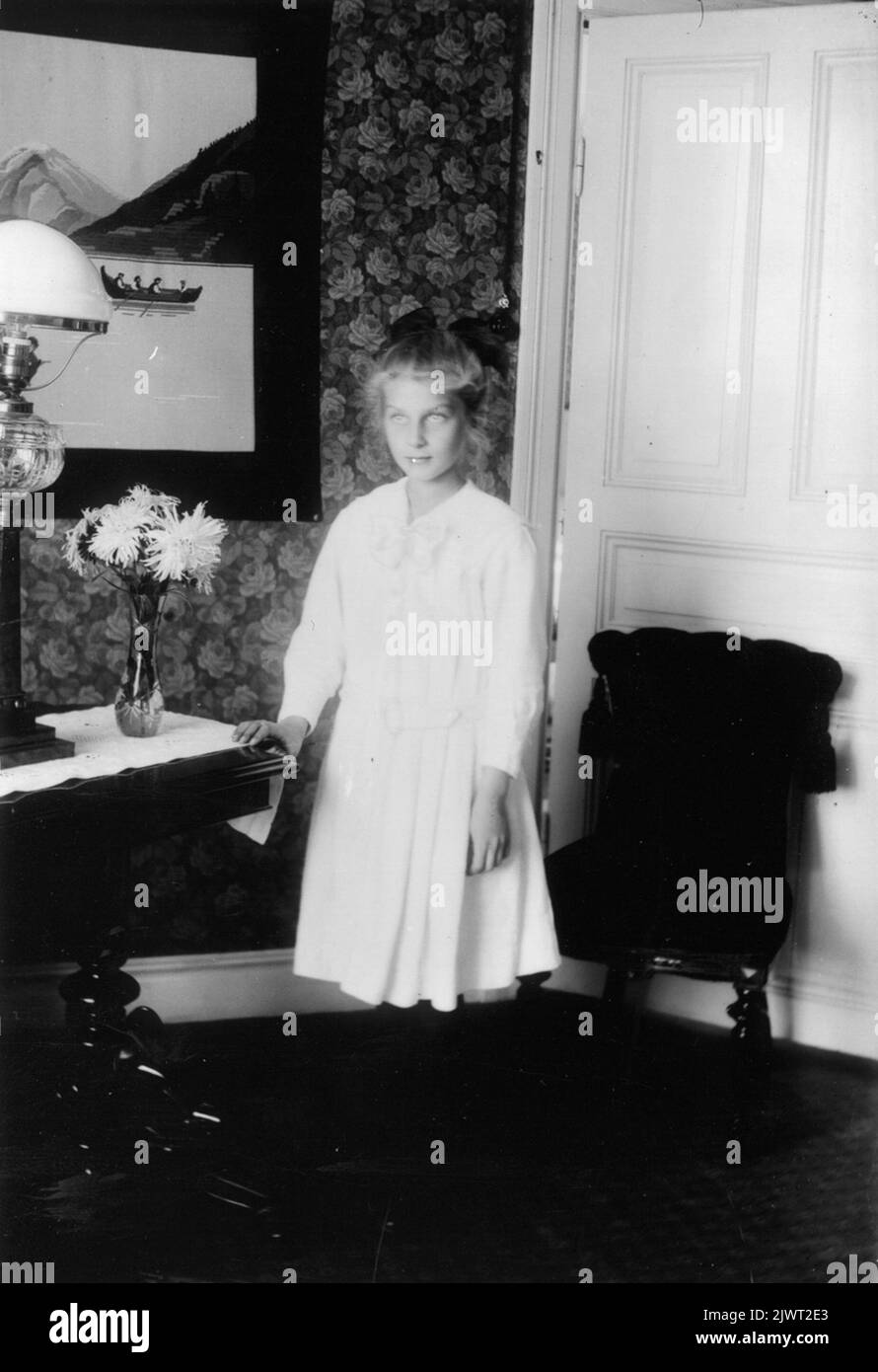 Astrid Sjörén. Astrid Sjörén. Foto Stock