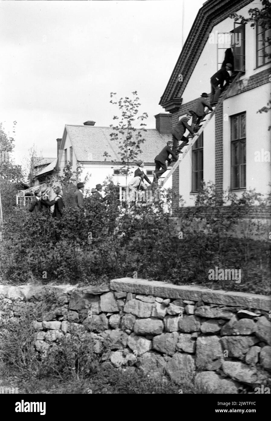 Västerberg Scuola superiore Folkloristica Västerberg Folkhögskola Foto Stock