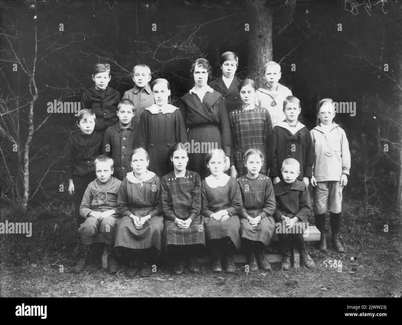 Bastdal, zona di Norrbo. Bastdal, Norrbo-trakten. Foto Stock