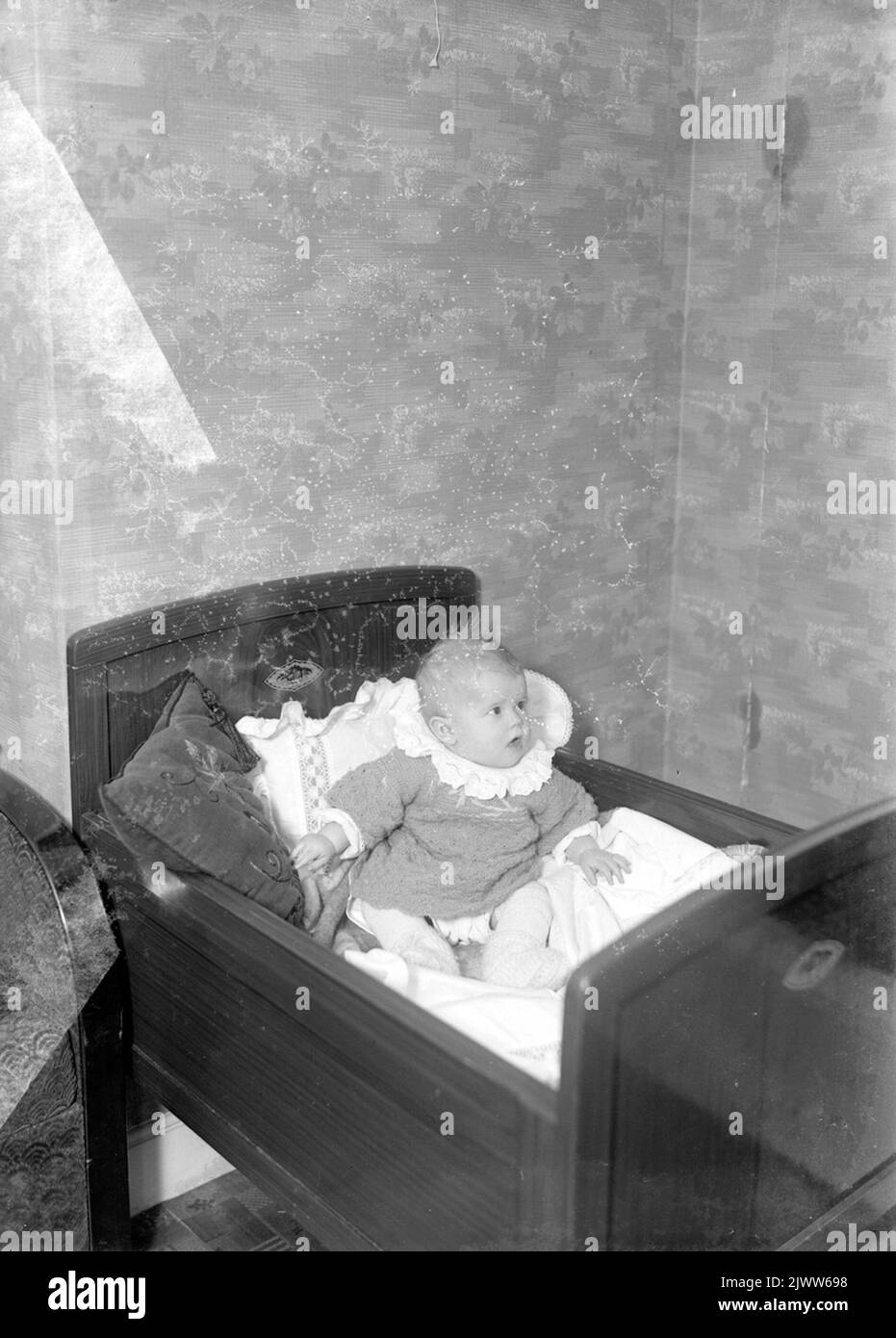 Figlio sconosciuto. Foto nel novembre 1941. Okänt fienile. Foto i novembre 1941. Foto Stock