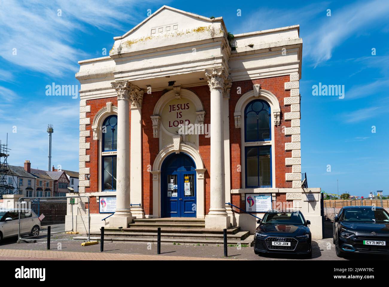 Il Sussex Street Christian Centre, Rhyl, Galles del Nord. Immagine ripresa nel maggio 2022. Foto Stock