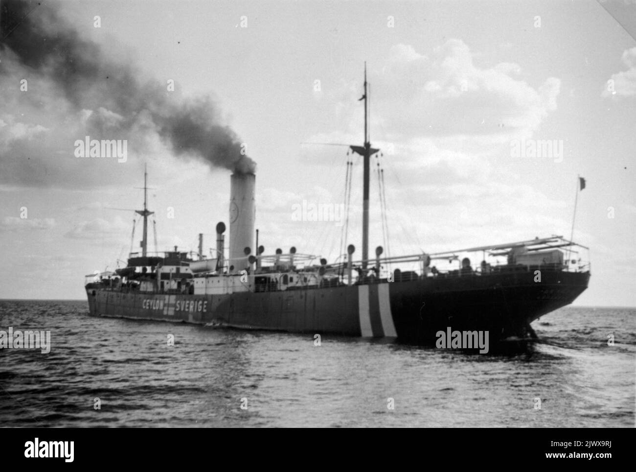 Ceylon. Ship pictures, l'album del pilota Helmer Alm. Ceylon. Fartygsbilder, album dei lotsen Helmer ALMS. Foto Stock
