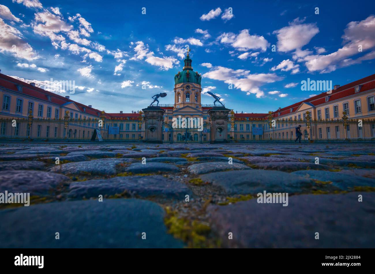 Schloss Charlottenburg a Berlino. Foto Stock