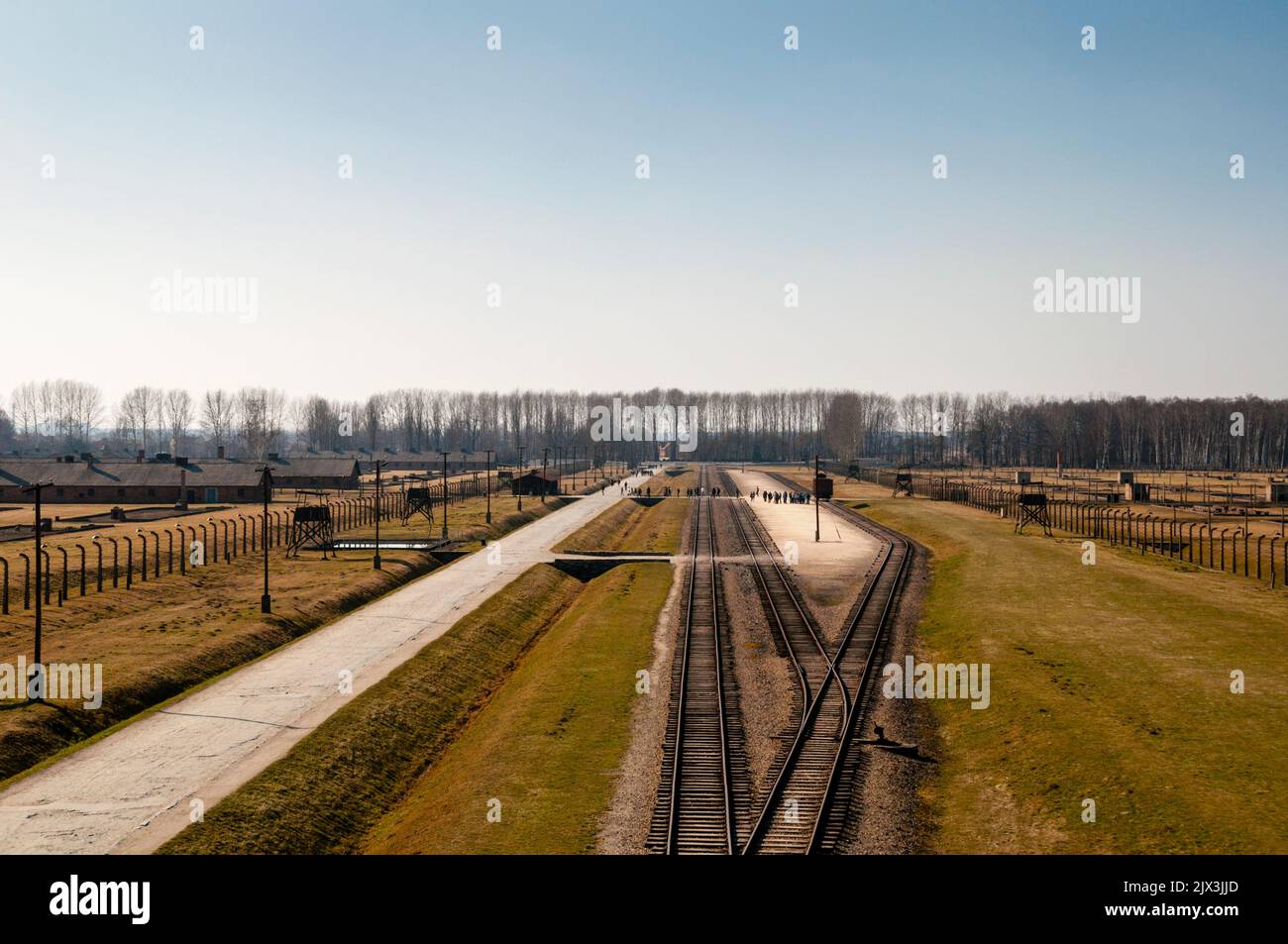 Museo di Auschwitz a Oświęcim, Polonia. Foto Stock