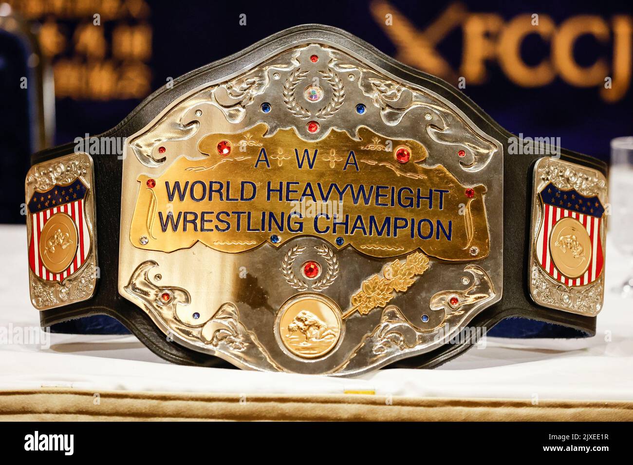 Cintura da wrestling del titolo di campionato immagini e fotografie stock  ad alta risoluzione - Alamy