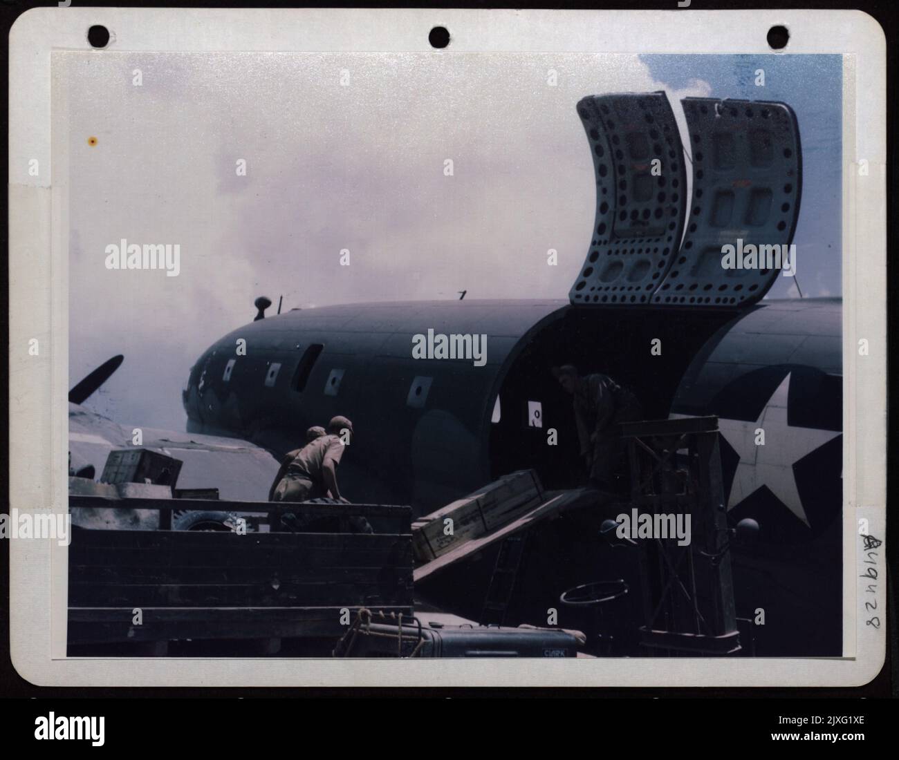 Scaricare Un Curtiss C-46 in Cina. Foto Stock