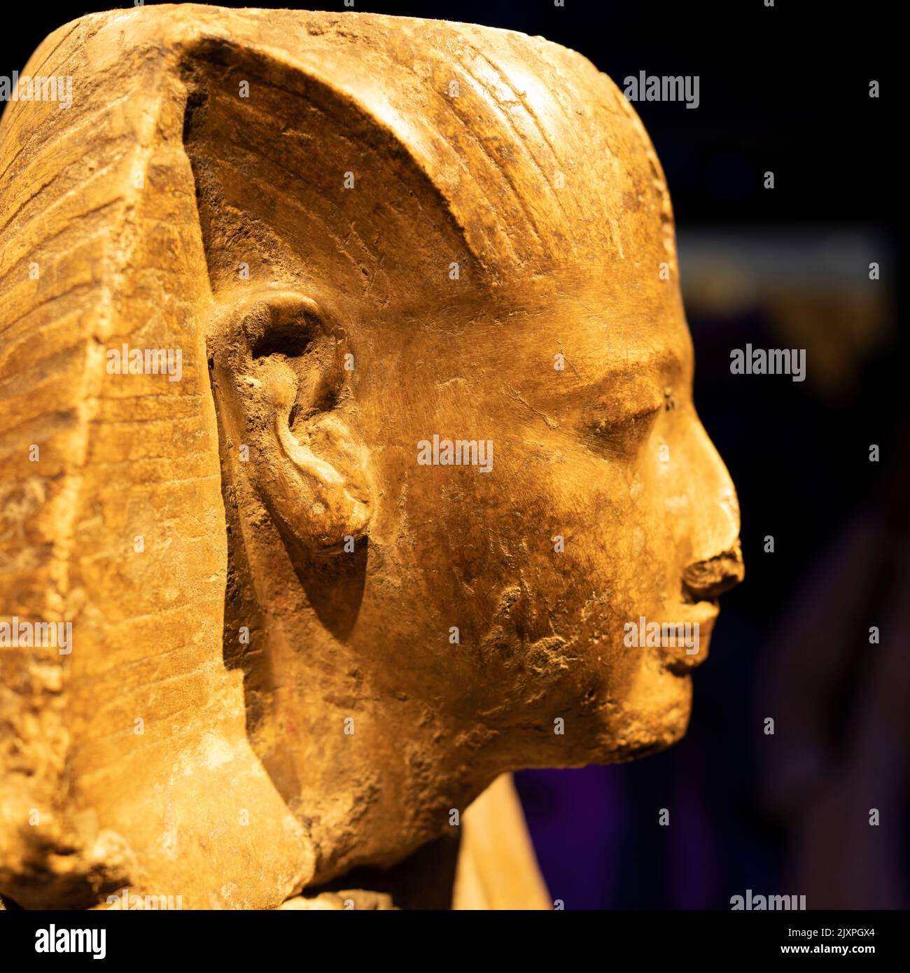 Mostra Ramses il Grande e l'Oro dei Faraoni Foto Stock