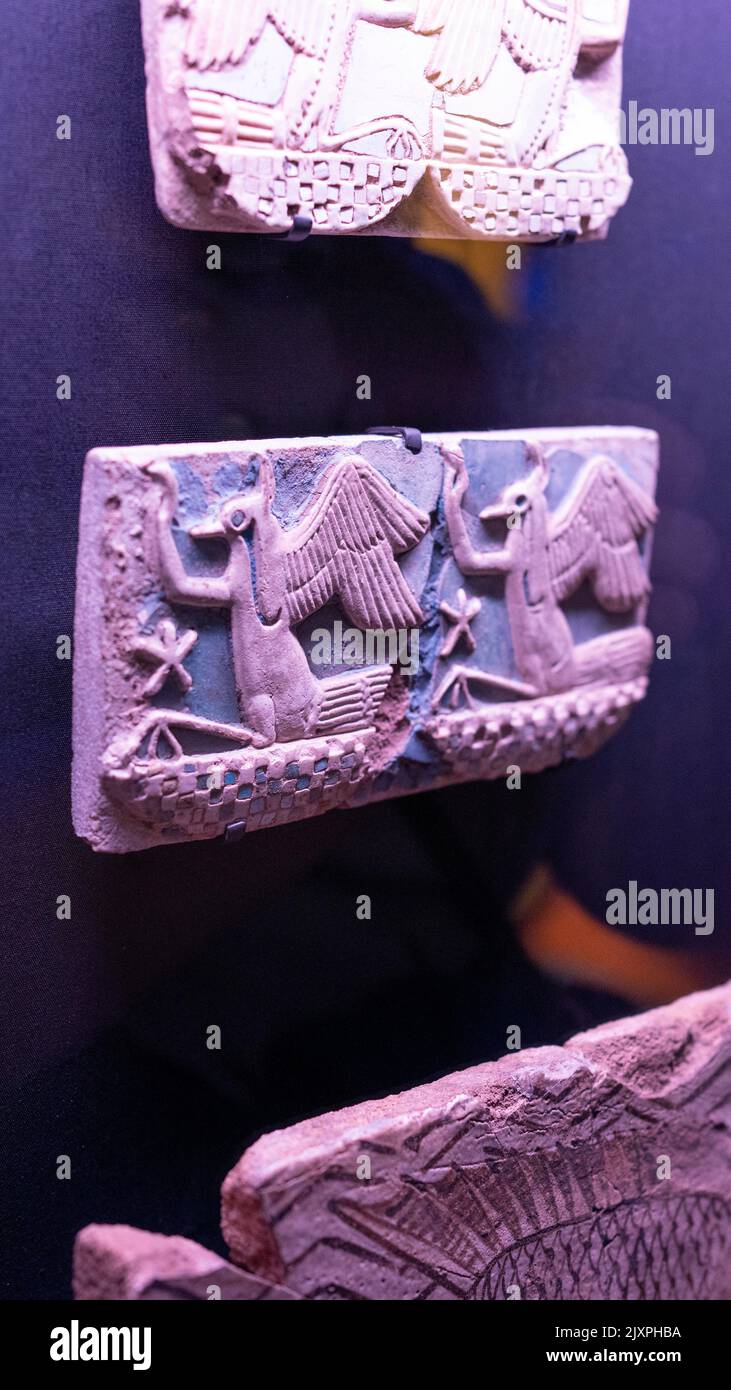 Mostra Ramses il Grande e l'Oro dei Faraoni Foto Stock