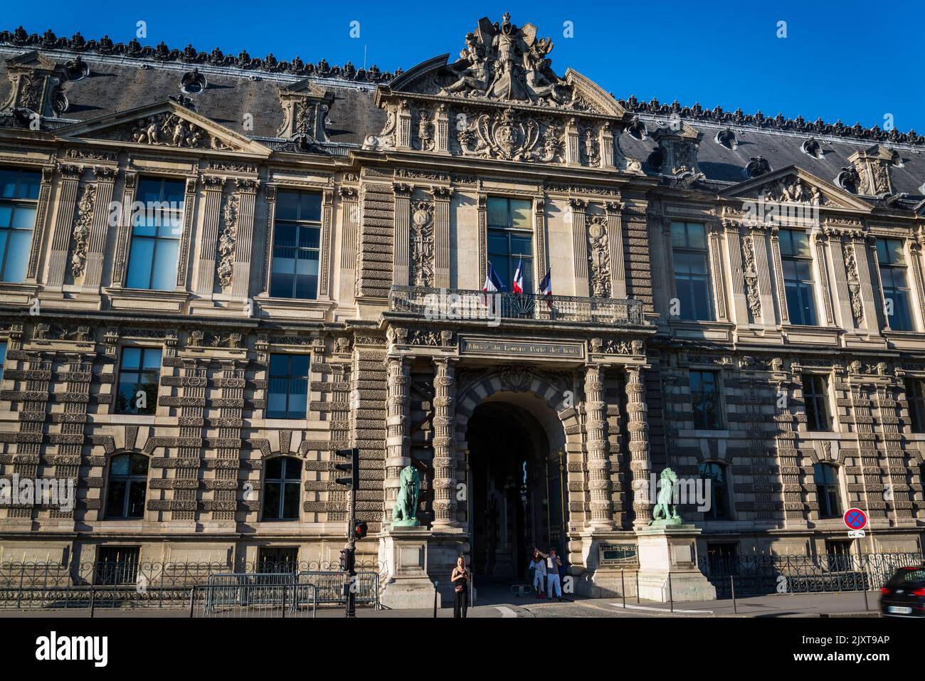 Musée du Louvre - Galerie des Antiquités sul 4 Quai Franois Mitterrand, 1st circondario, Parigi, Francia Foto Stock