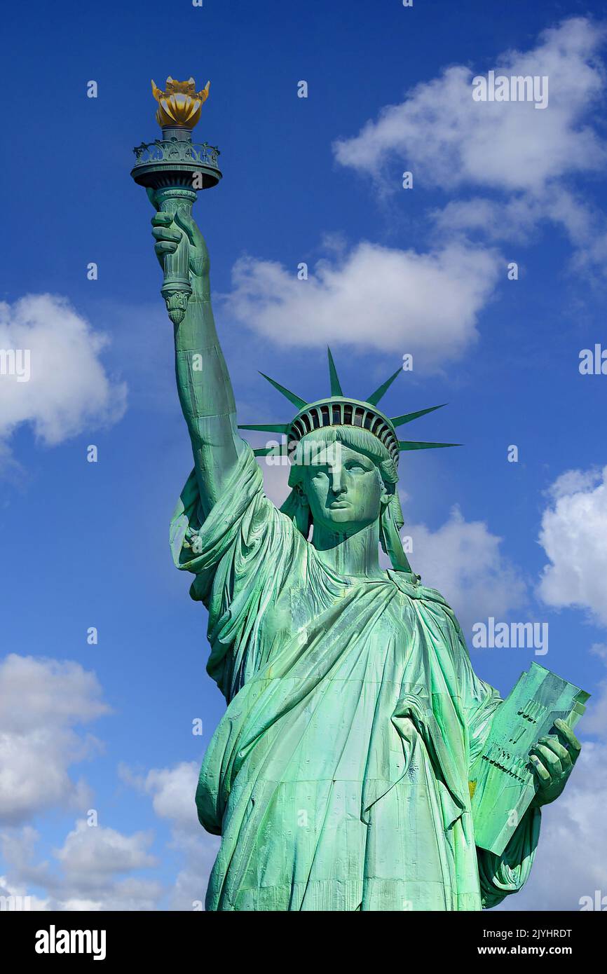 Lady Liberty, USA, New York (stato), Manhattan Foto Stock