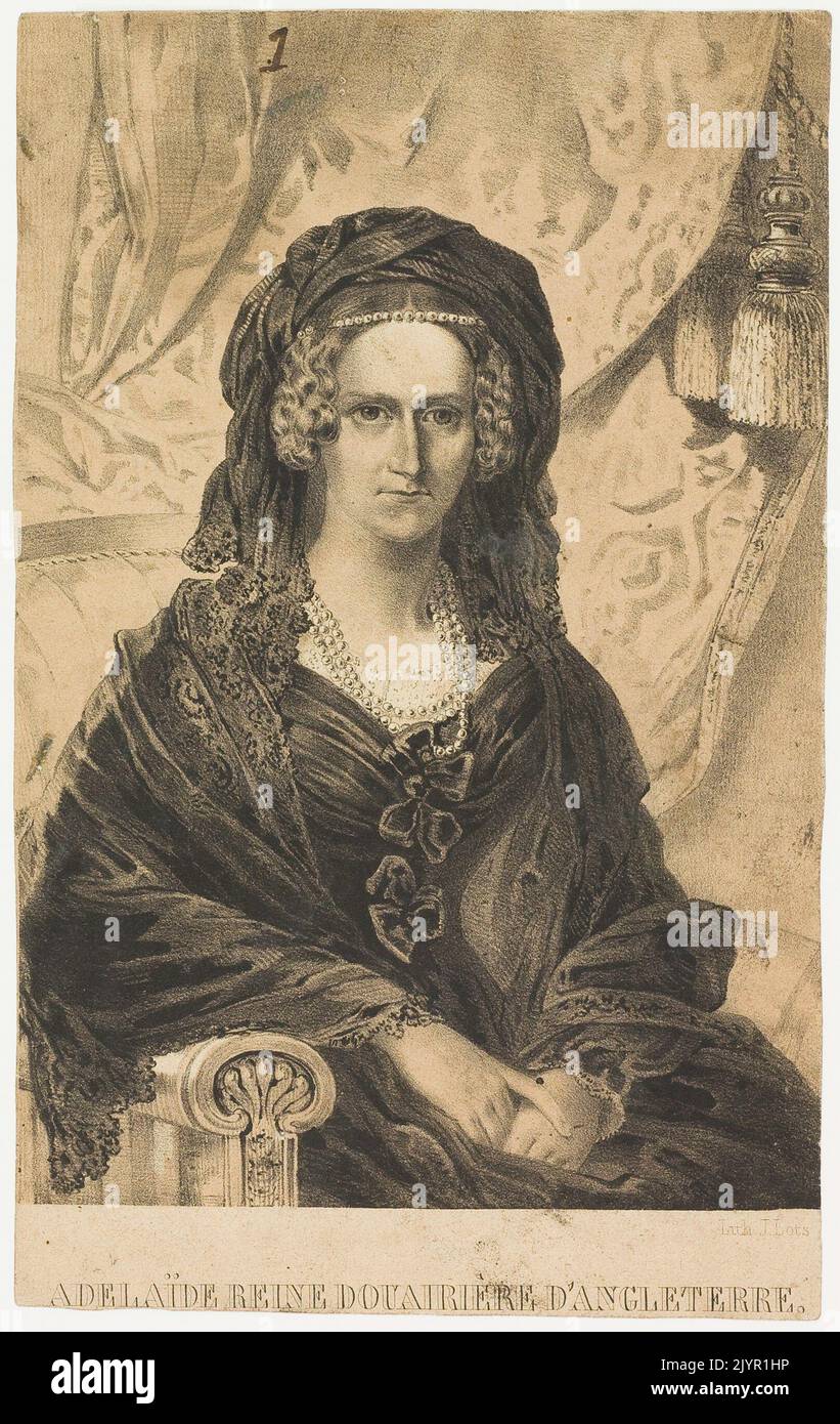 Adelaide fu una regina e imperatrice del X secolo, notevole per la sua influenza politica e il suo ruolo nel Sacro Romano Impero. La sua leadership contribuì a stabilizzare l'impero durante un periodo turbolento e a promuovere la riforma religiosa. Foto Stock