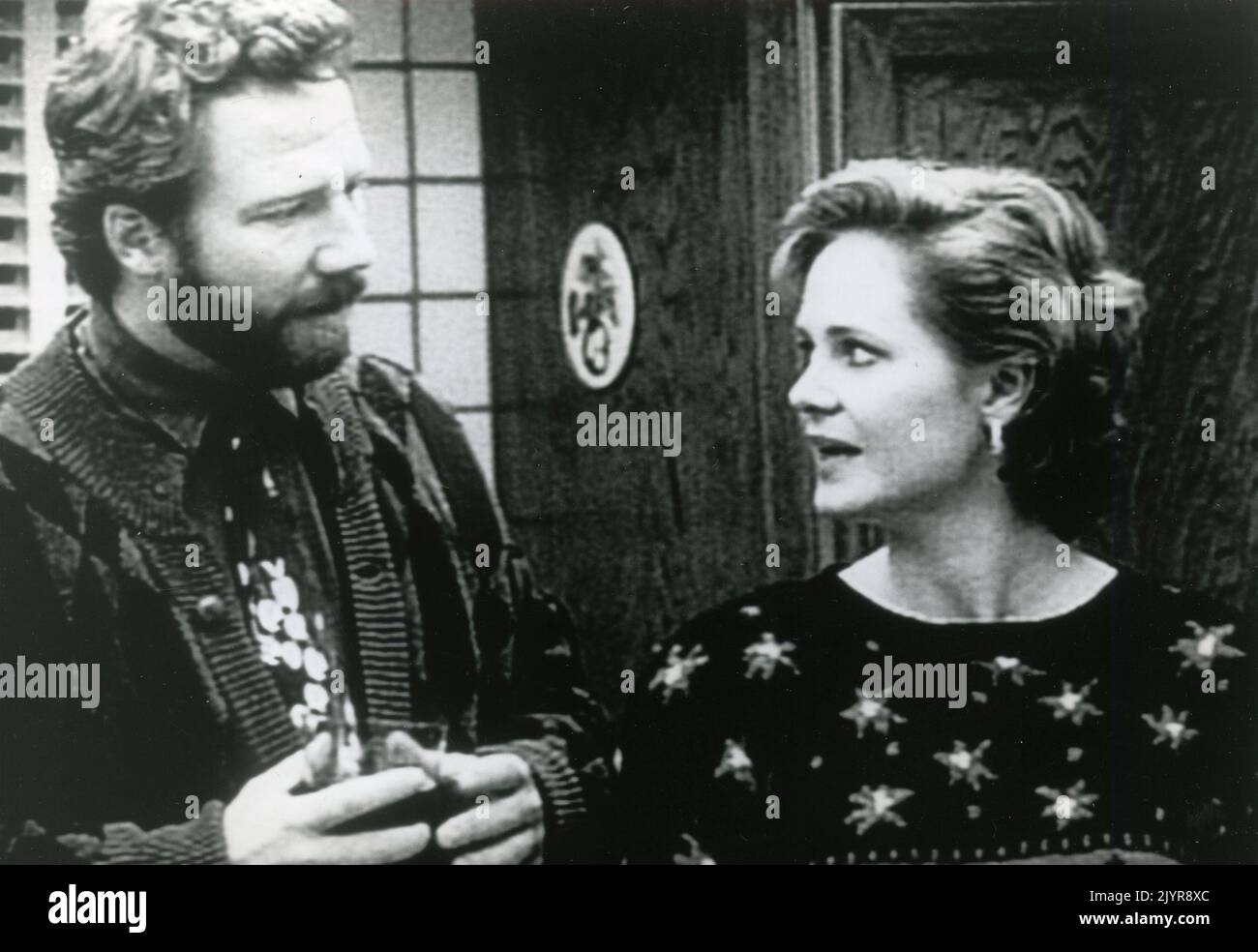 Attori Timothy Busfield e Meagen Fay nella serie televisiva Thirtysomething, USA 1988 Foto Stock
