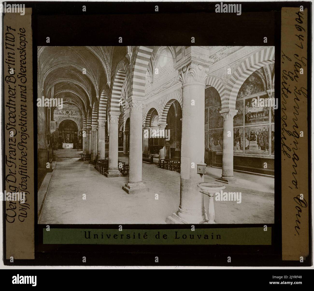 San Gimignano. Collegiata di Santa Maria Assunta Interieur Foto Stock