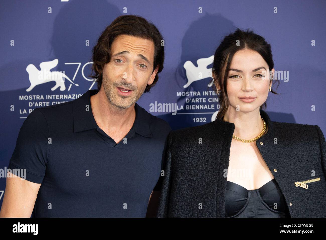 Lido di Venezia, Italia. 08th set, 2022. Partecipa alla fotocall per 'Blonde' al 79th° Festival Internazionale del Cinema di Venezia, il 08 settembre 2022 a Venezia. © Photo: Cinzia Camela. Credit: Independent Photo Agency/Alamy Live News Foto Stock