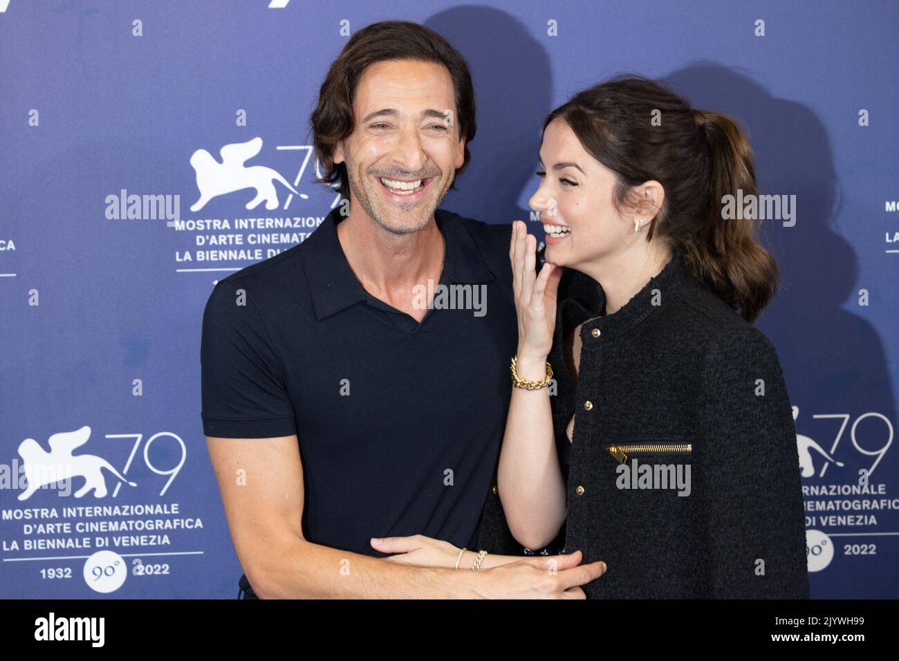 Lido di Venezia, Italia. 08th set, 2022. Partecipa alla fotocall per 'Blonde' al 79th° Festival Internazionale del Cinema di Venezia, il 08 settembre 2022 a Venezia. © Photo: Cinzia Camela. Credit: Independent Photo Agency/Alamy Live News Foto Stock
