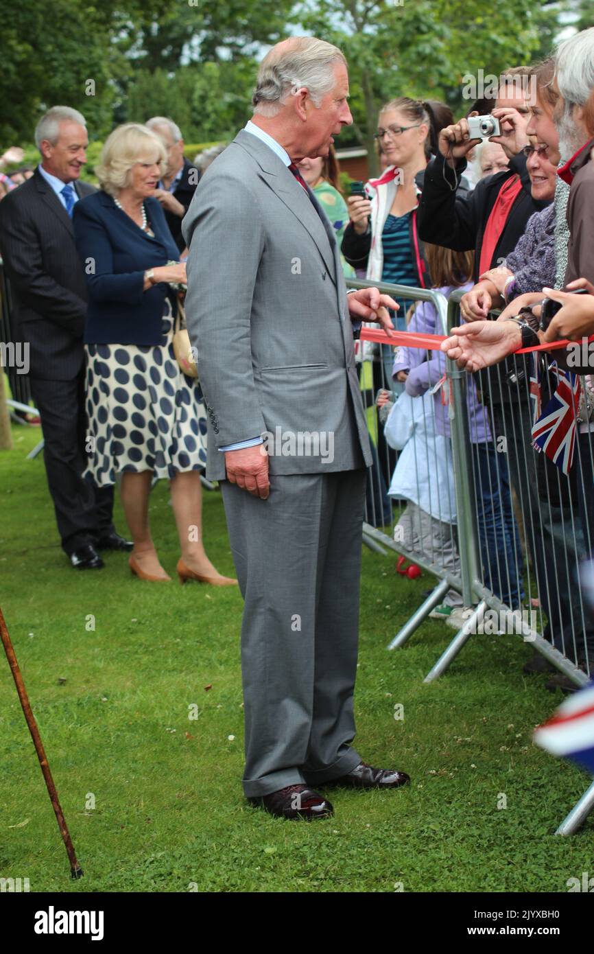 Il re Carlo III Foto Stock