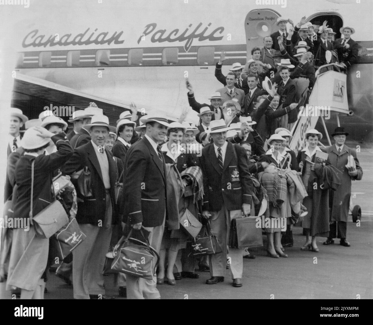 Empire Games. 1954 (Vancouver - Canada). Luglio 14, 1954. Foto Stock