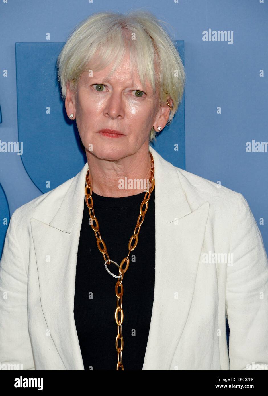 8 settembre 2022, New York City Joanna Coles arriva alla Apple TV Docu-series Premiere of GUTSY, che si tiene al Times Center Theatre di New York City, giovedì 8 settembre 2022. Foto di Jennifer Graylock-Alamy Foto Stock