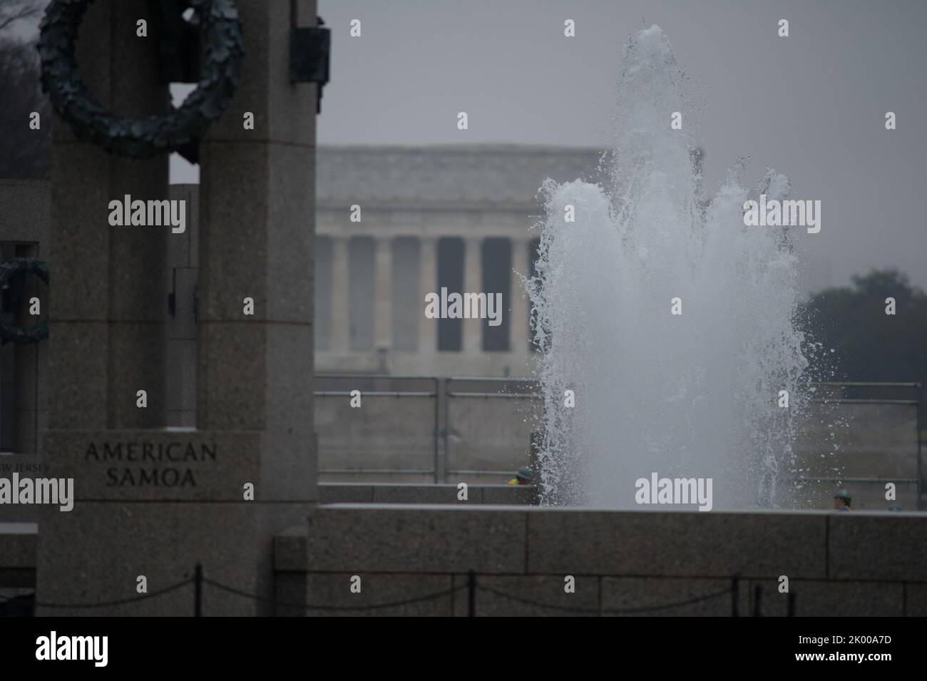 Viste panoramiche, Washington, D.C. : edifici, monumenti, strade, natura. Foto Stock
