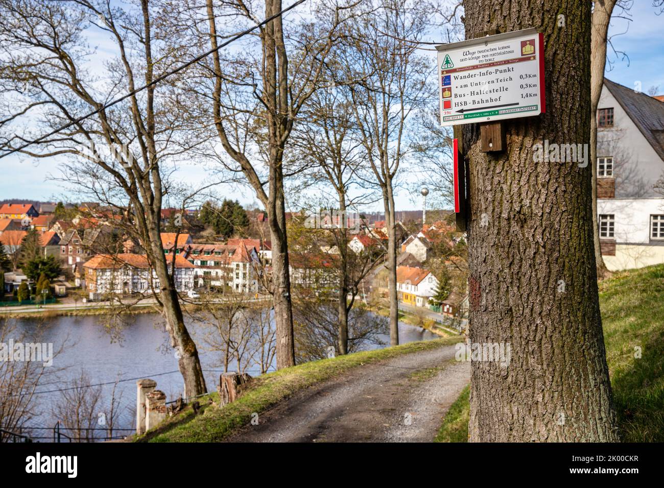 Impressionen aus Stiege im Harz Stadt Oberharz am Brocken Foto Stock