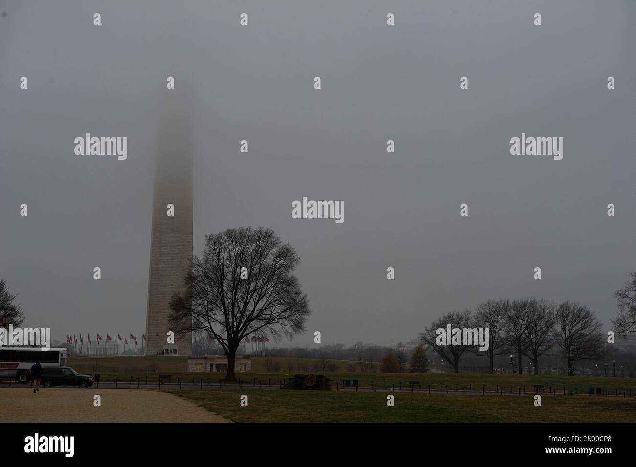 Viste panoramiche, Washington, D.C. : edifici, monumenti, strade, natura. Foto Stock