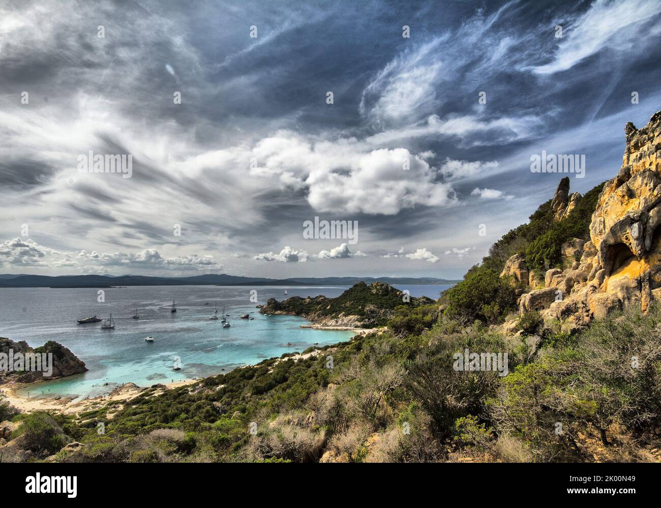 Sardegna, il mare più bello d'Italia Foto Stock