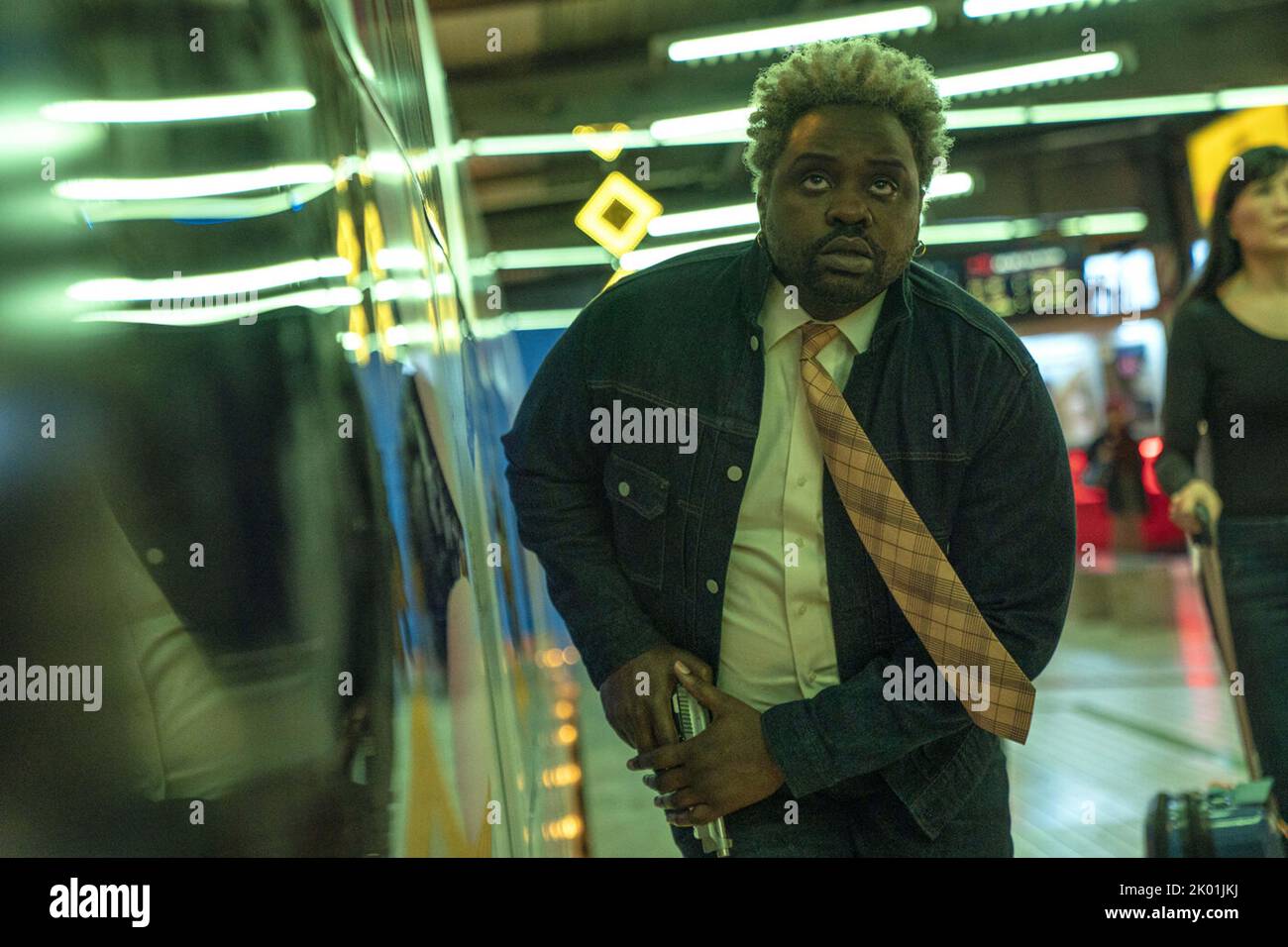 BULLET TRAIN (2022) BRIAN TYREE HENRY DAVID LEITCH (DIR) SONY PICTURES ENTERTAINMENT/MOVIESTORE COLLECTION Foto Stock