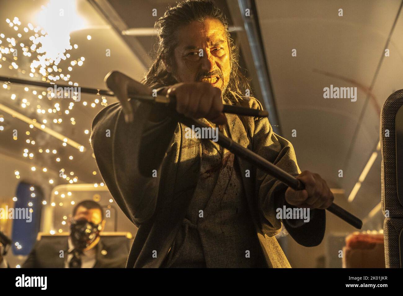 BULLET TRAIN (2022) HIROYUKI SANADA DAVID LEITCH (DIR) SONY IMMAGINI INTRATTENIMENTO / COLLEZIONE MOVIESTORE Foto Stock