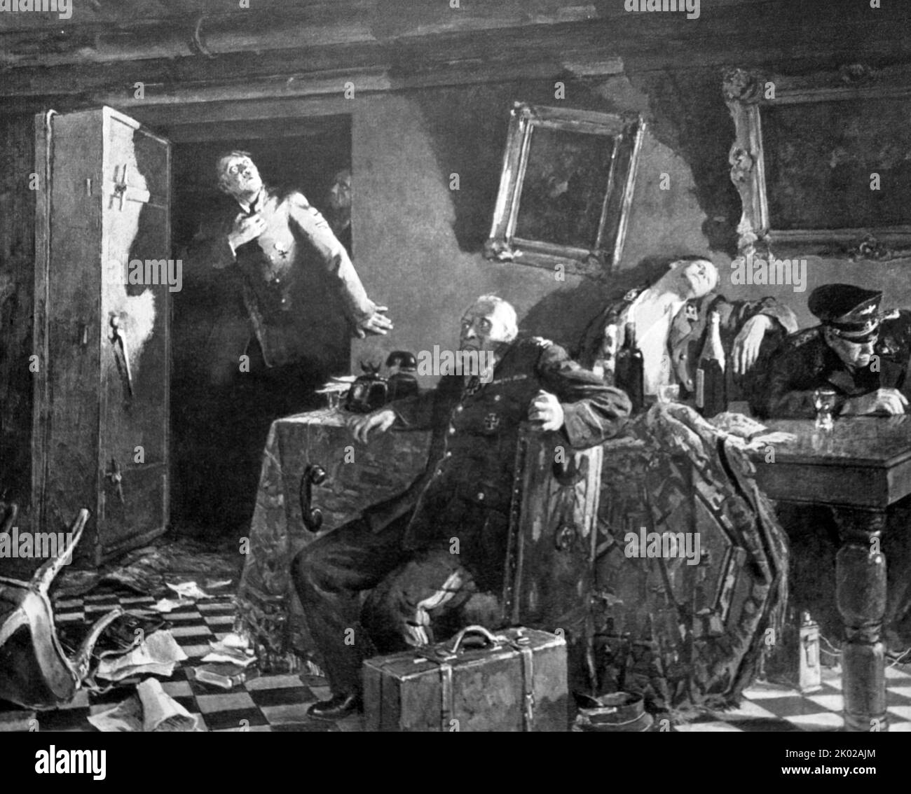 Kitler Scared Hitler bunker 1945 immagini e fotografie stock ad alta risoluzione - Alamy