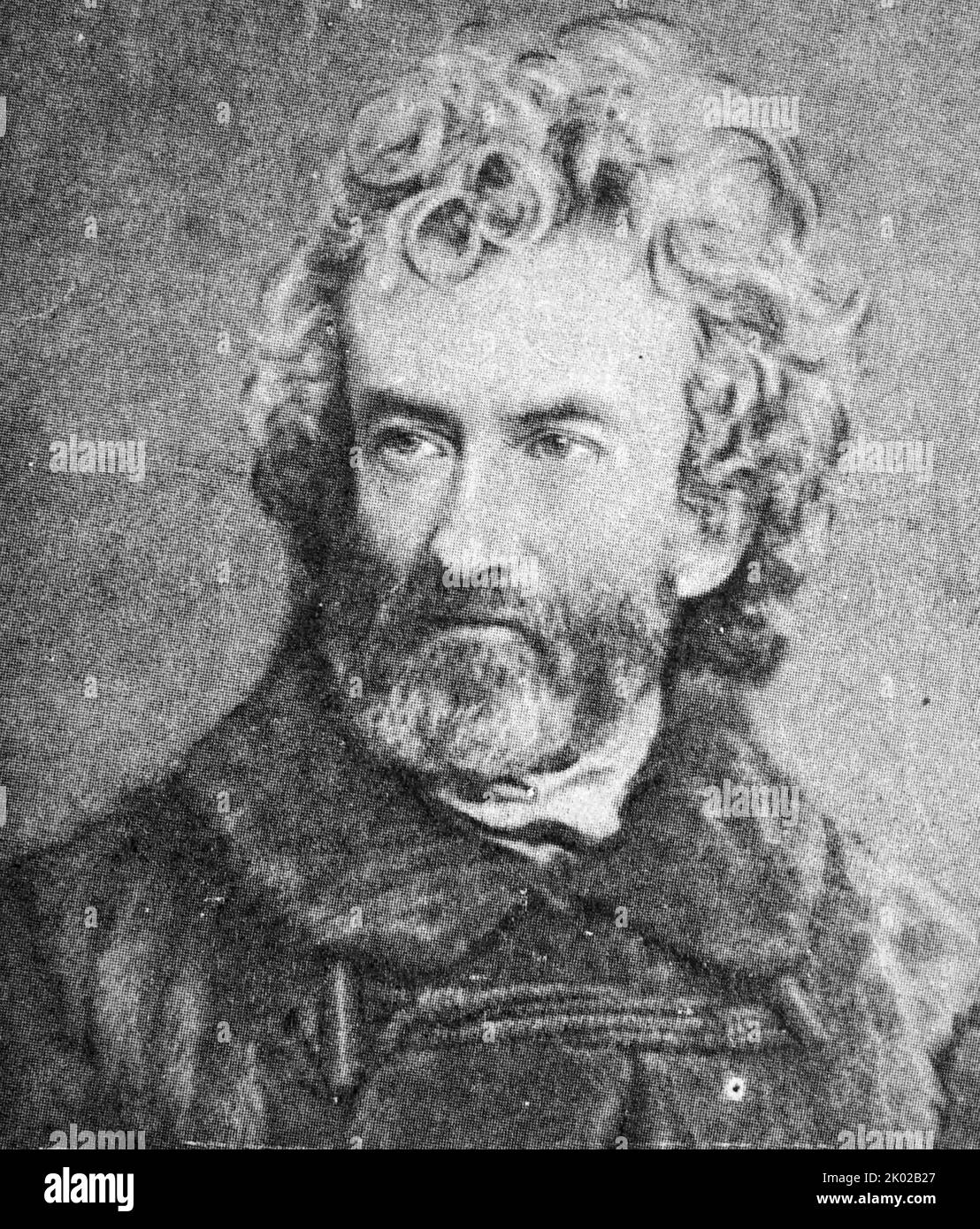 Nicholas Miklouho-Maclay (1846 - 1888) esploratore ucraino-russo, etnologo, antropologo e biologo che divenne famoso come uno dei primi scienziati a stabilirsi tra e studiare le popolazioni indigene della Nuova Guinea che non avevano mai visto un europeo Foto Stock