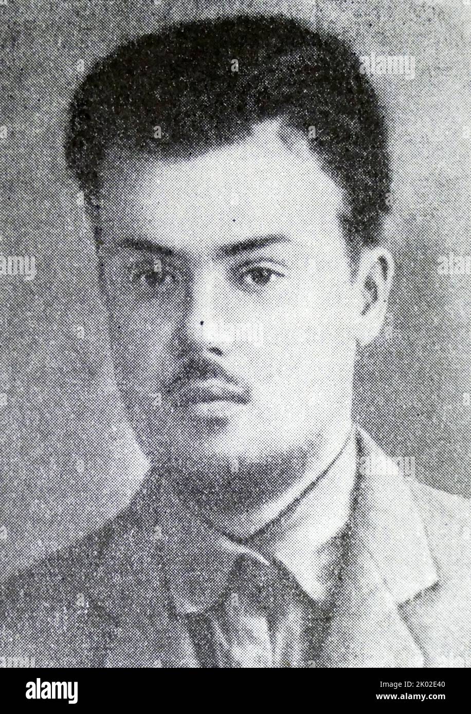 Sergey (Sergei, Sergei) Laco (1894-1920), leader comunista nella rivoluzione dell'ottobre 1917 nell'Estremo Oriente russo. Foto Stock