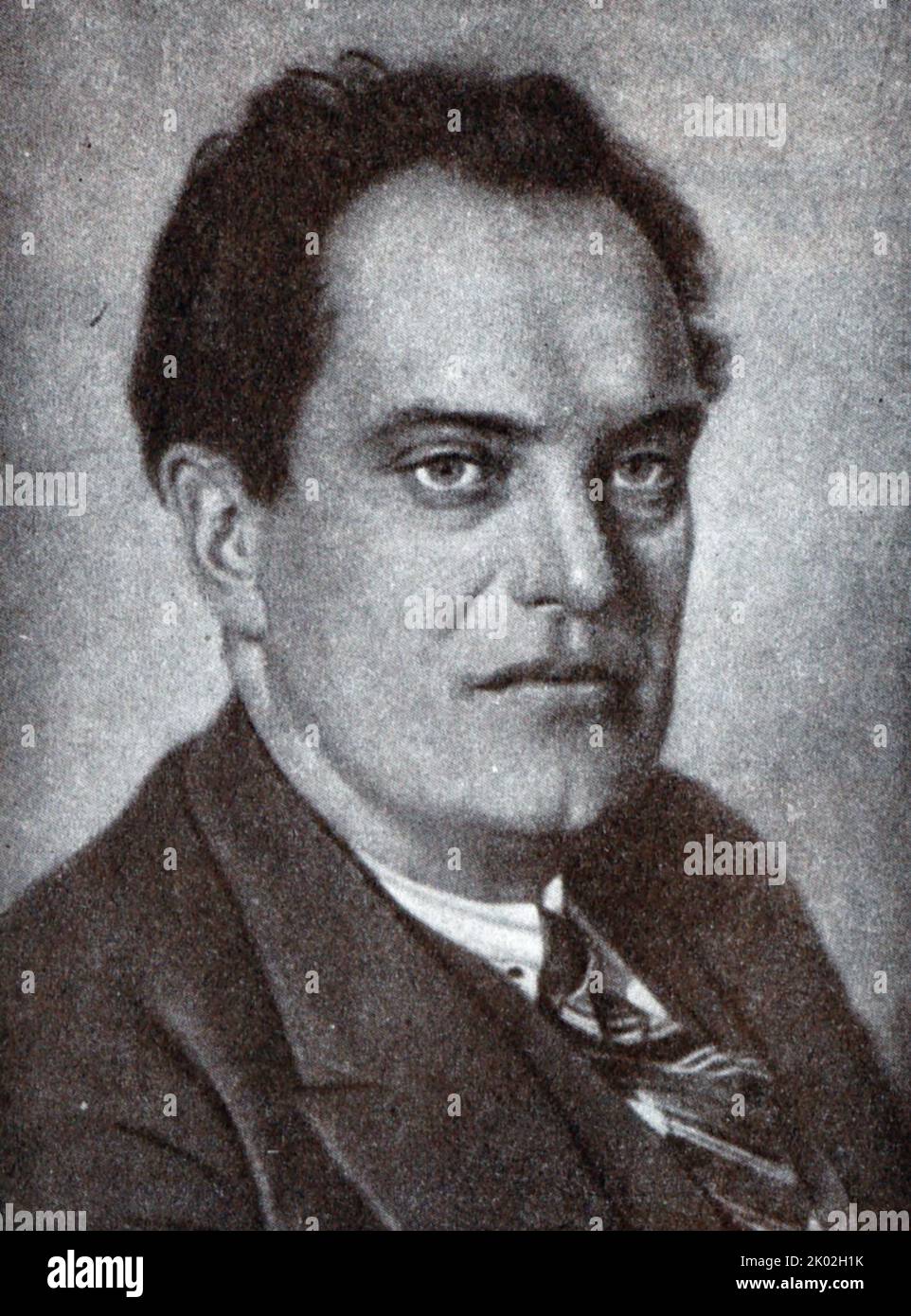 Valeriano Vladimirovich Kuybyshev (1888 - 1935); rivoluzionario russo, ufficiale dell'Armata Rossa e politico sovietico di spicco. Foto Stock