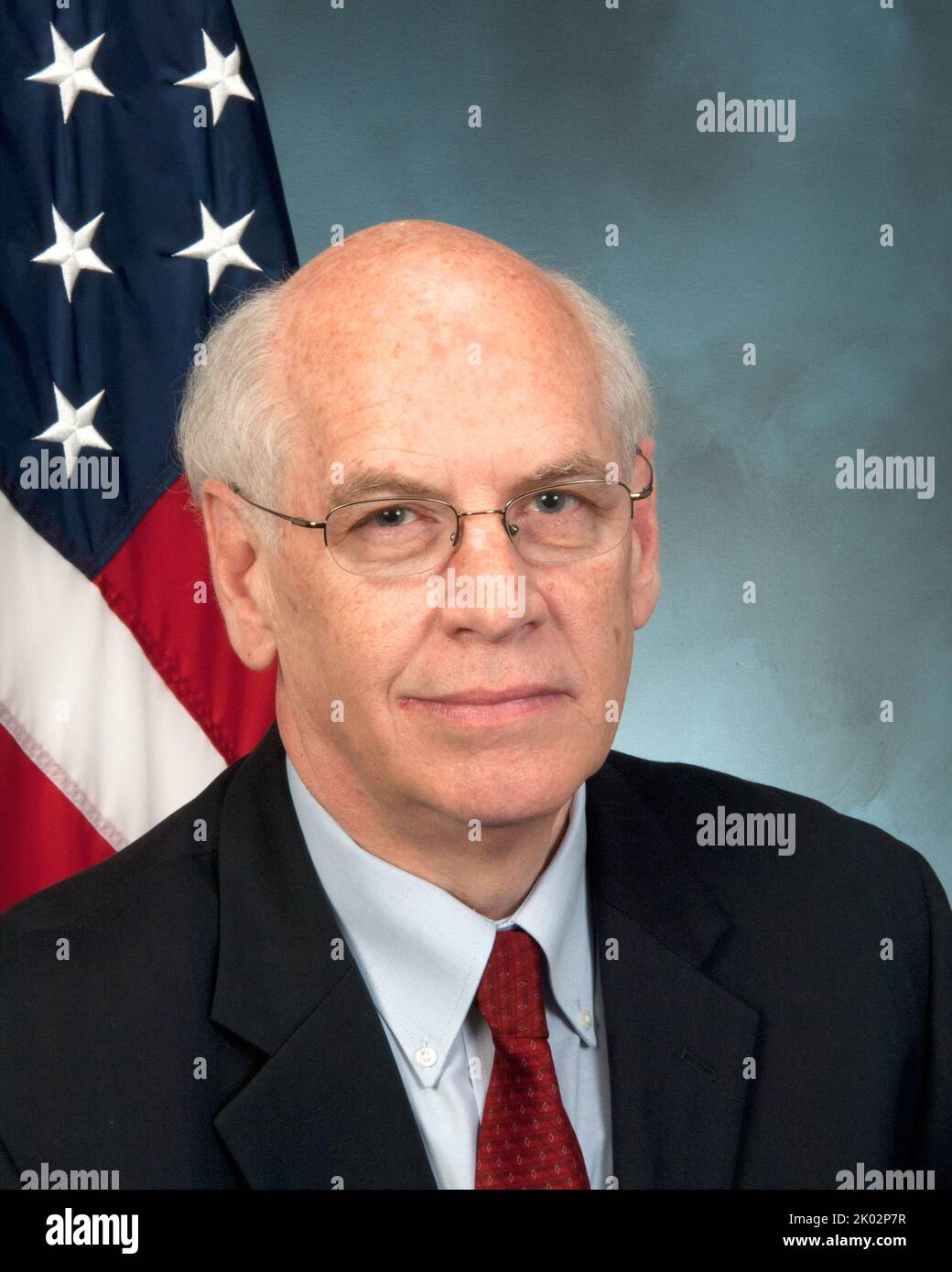 Ritratto ufficiale di Fred Karnas, Senior Advisor del Segretario, Chief HUD Liaison to Department of Health and Human Services. Foto Stock