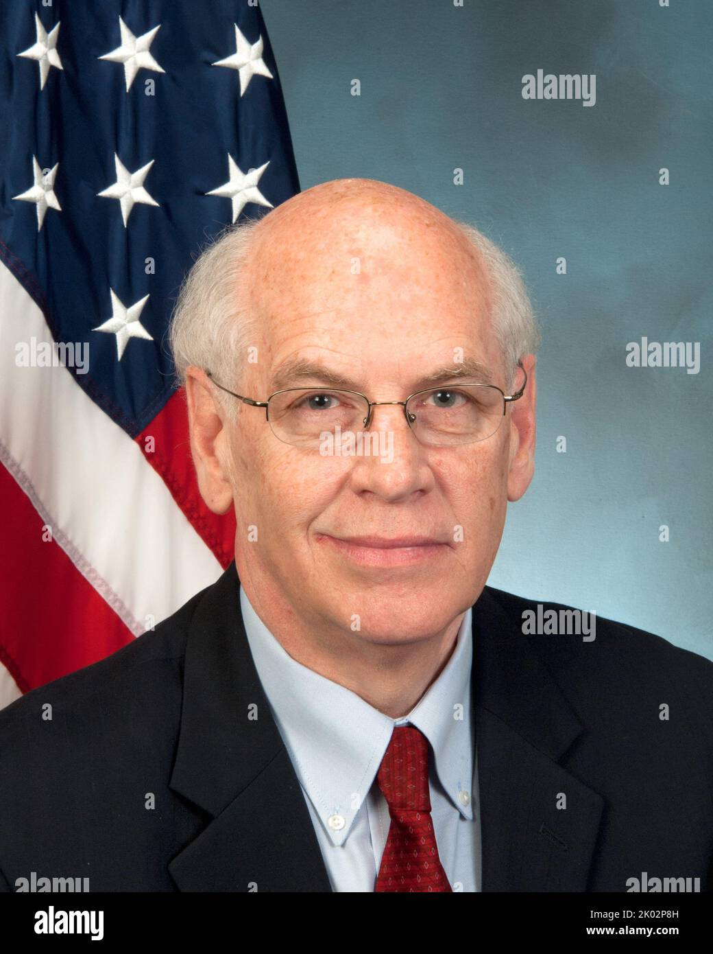 Ritratto ufficiale di Fred Karnas, Senior Advisor del Segretario, Chief HUD Liaison to Department of Health and Human Services. Foto Stock