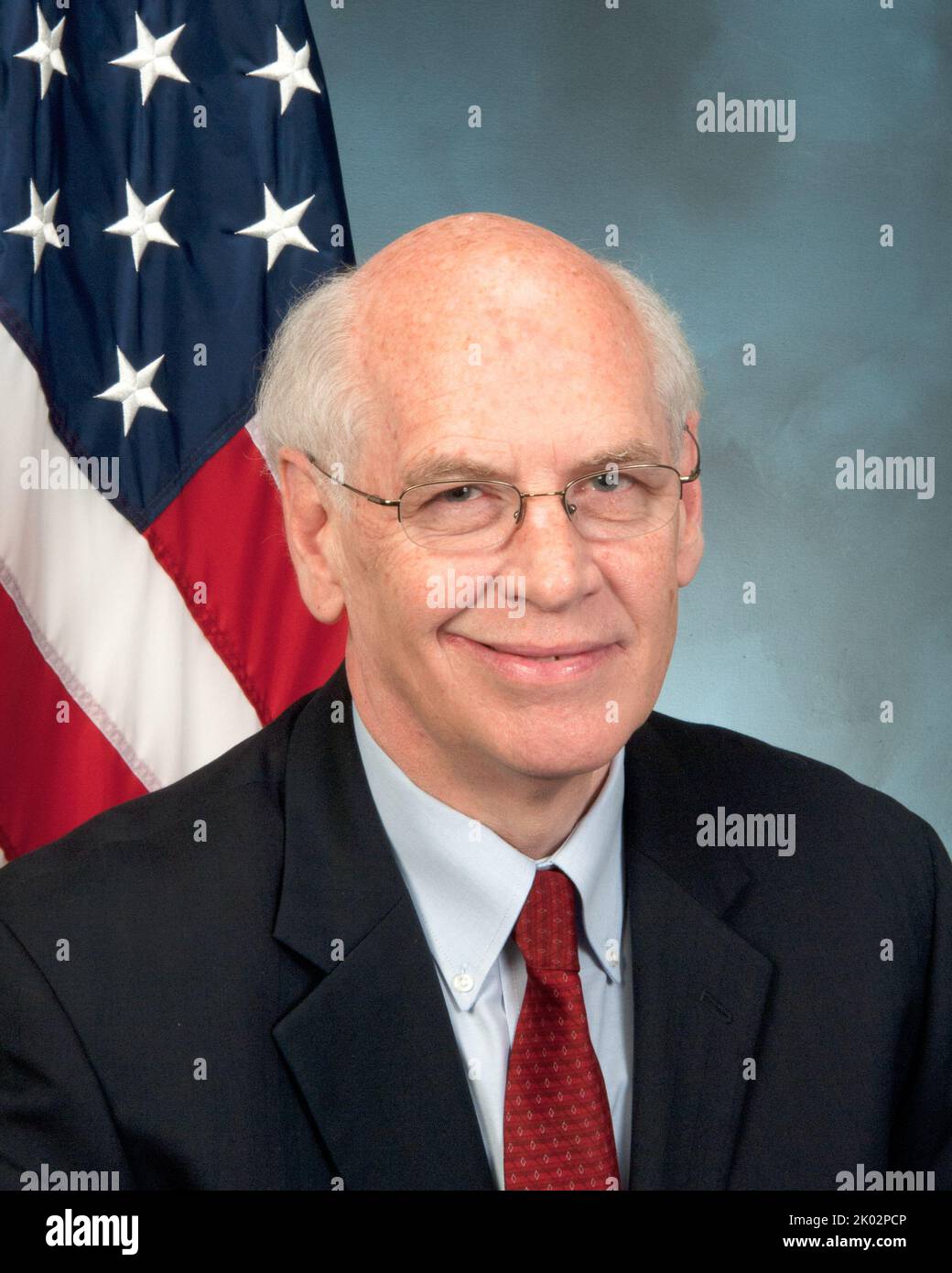 Ritratto ufficiale di Fred Karnas, Senior Advisor del Segretario, Chief HUD Liaison to Department of Health and Human Services. Foto Stock