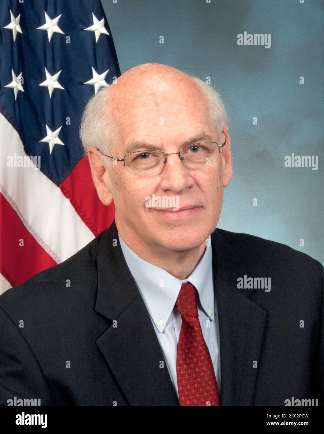 Ritratto ufficiale di Fred Karnas, Senior Advisor del Segretario, Chief HUD Liaison to Department of Health and Human Services. Foto Stock