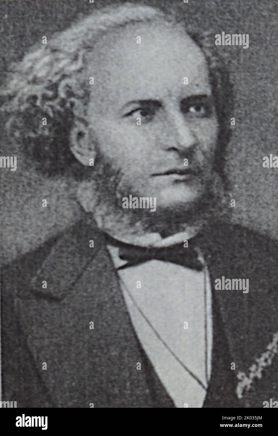 Pyotr Petrovich Semyonov-Tyan-Shansky (1827 - 1914) geografo e statistico russo che gestiva la Società geografica Russa per più di 40 anni. Foto Stock