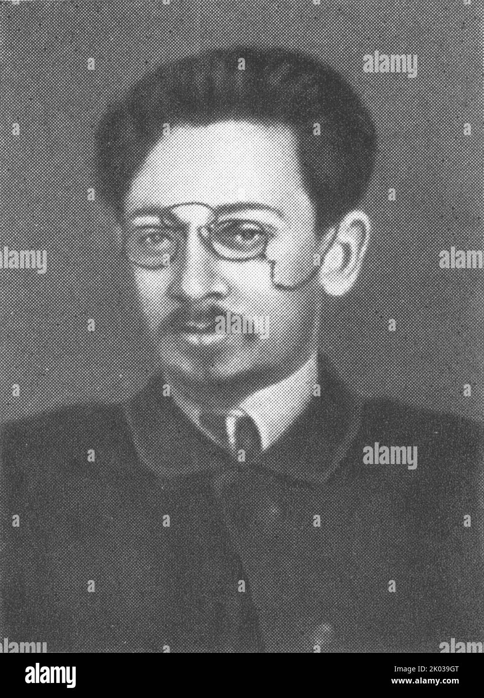 Yakov Mikhailovich Sverdlov (1885 - 1919), amministratore del Partito bolscevico e presidente del Comitato Esecutivo Centrale tutto russo dal 1917 al 1919. A volte è considerato il primo capo di stato dell'Unione Sovietica Foto Stock