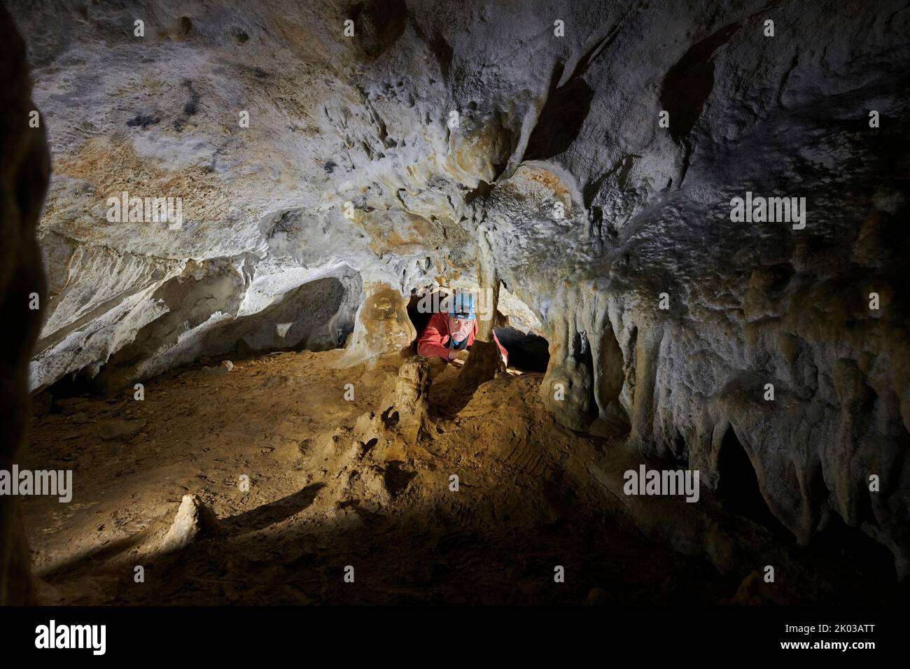 Grotta di Vau Foto Stock