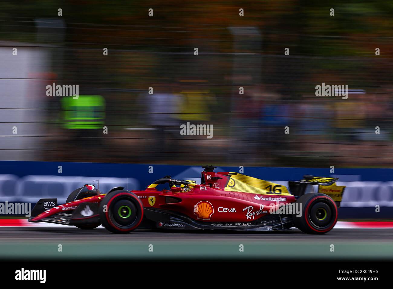 Monza, Italia. 07th luglio, 2022. #16 Charles Leclerc, Scuderia Ferrari durante il GP d'Italia, 8-11 settembre 2022 sul tracciato di Monza, campionato mondiale di Formula 1 2022. 09/09/2022 Foto Federico Basile/Insidefoto Credit: Insidefoto di andrea staccioli/Alamy Live News Foto Stock