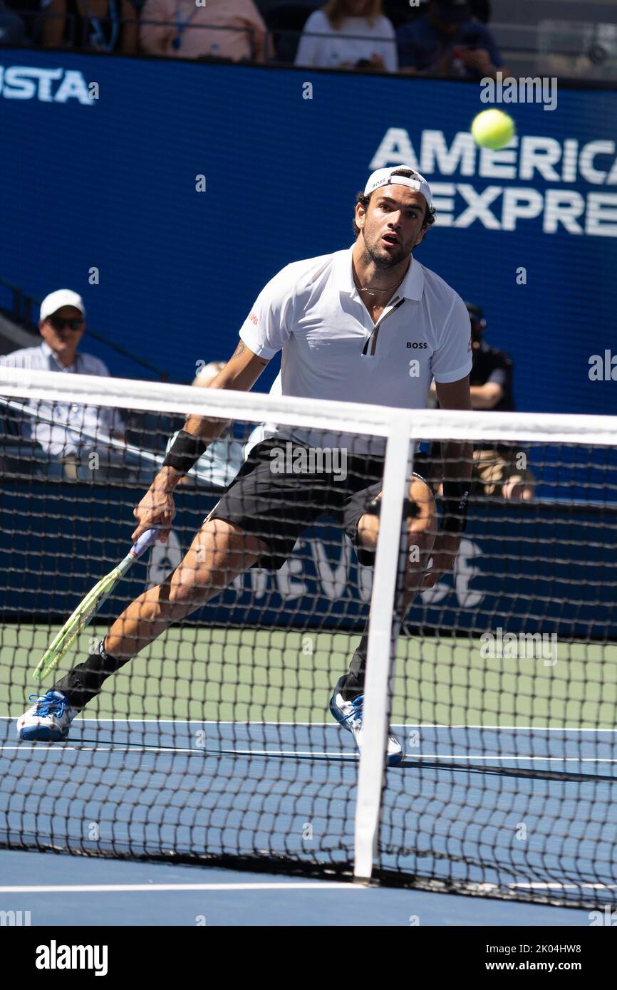 Matteo errettini al 2022° US Open. Foto Stock