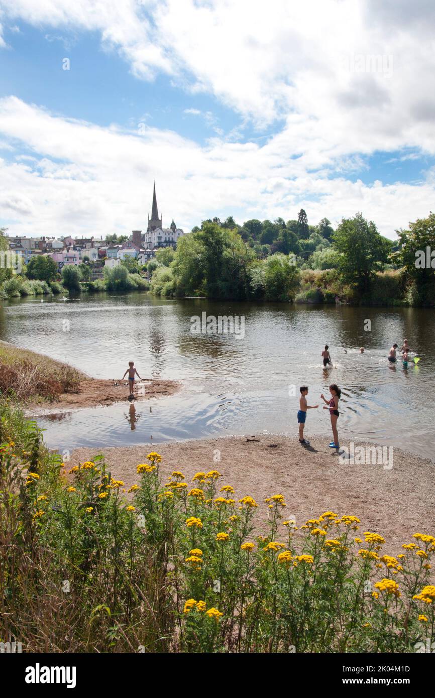 Ross on Wye, Foresta di Dean, Herefordshire, Inghilterra Foto Stock