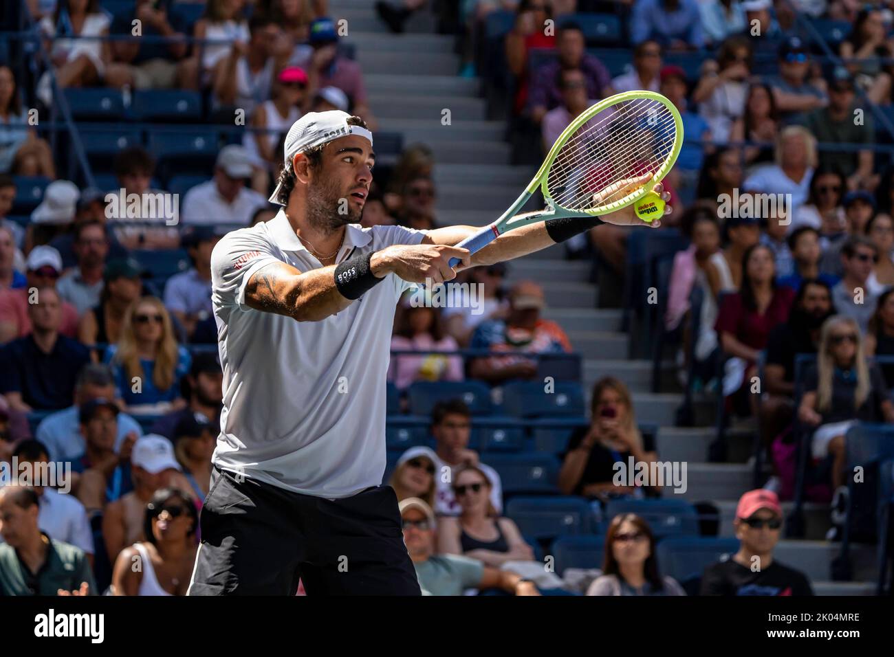 Matteo errettini al 2022° US Open. Foto Stock